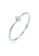 Elli Jewelry white Ring Solitaire V-Shape Elegant Diamond 71BEBAC75A9492GS_1