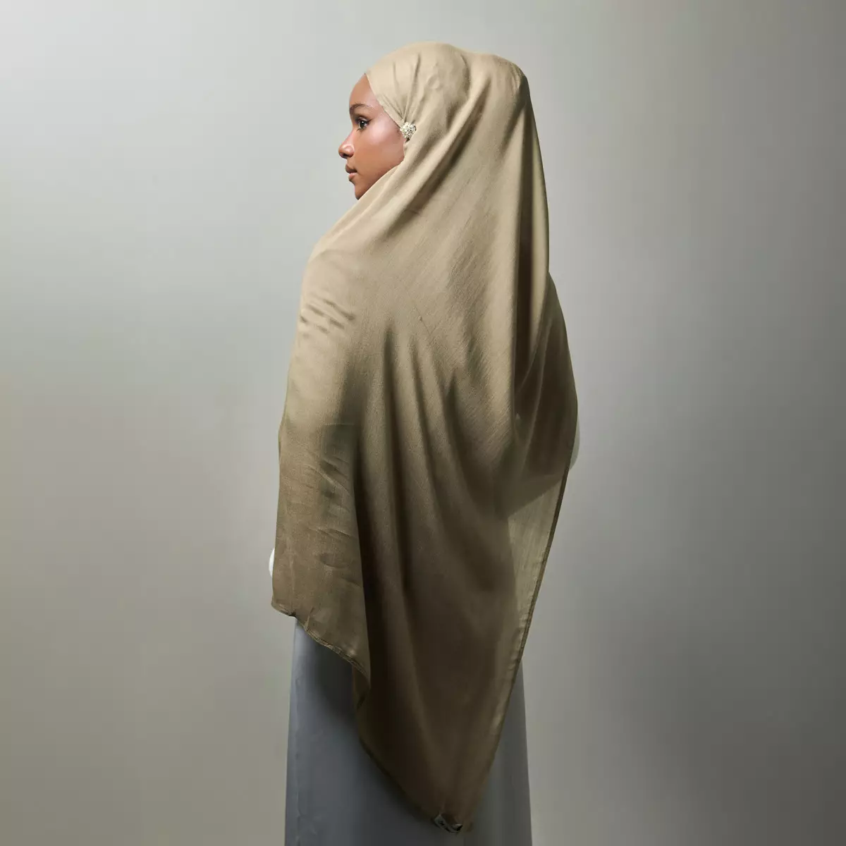 [New Collection] ZM Zaskia Mecca - Leeya Sage Green Pashmina Viscose Muslim - Jilbab Bahan Viscose Premium