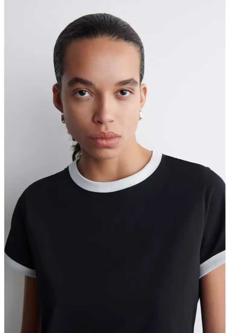 SHRUNKEN RINGER T-SHIRT