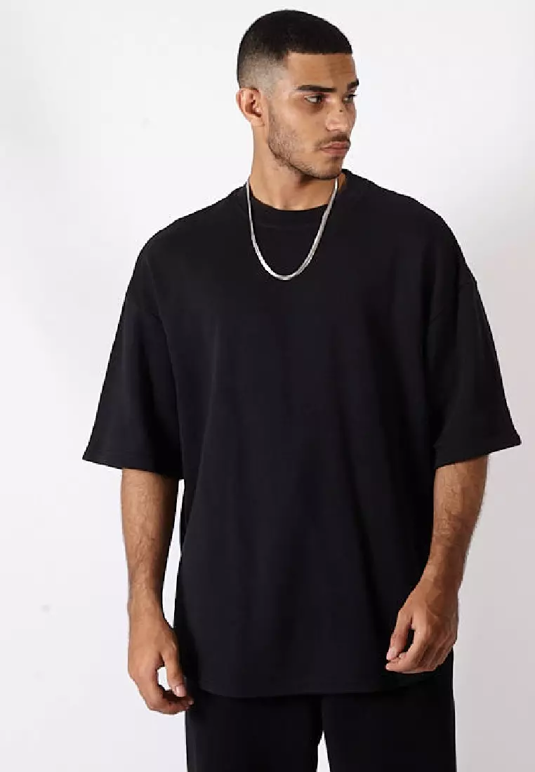 VEDECI ENDEMY OVERSIZED T-SHIRT BLACK