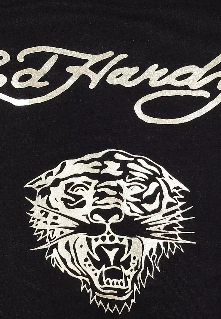 Buy Ed Hardy Ed Hardy Signature Regular Tee Online | ZALORA Malaysia
