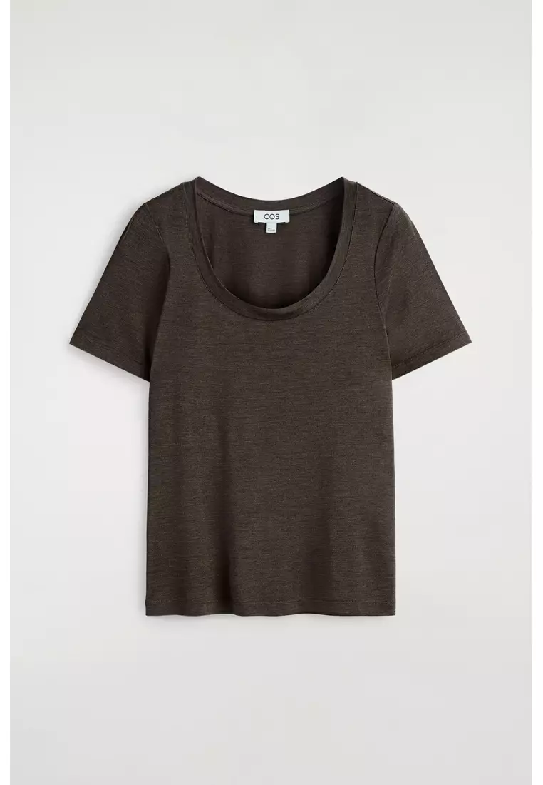 SLIM SILK T-SHIRT