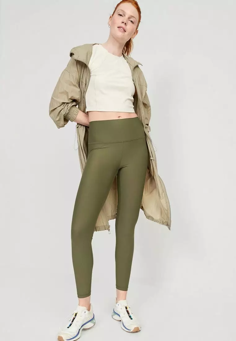 High-Waisted PowerSoft 7/8-Length Leggings