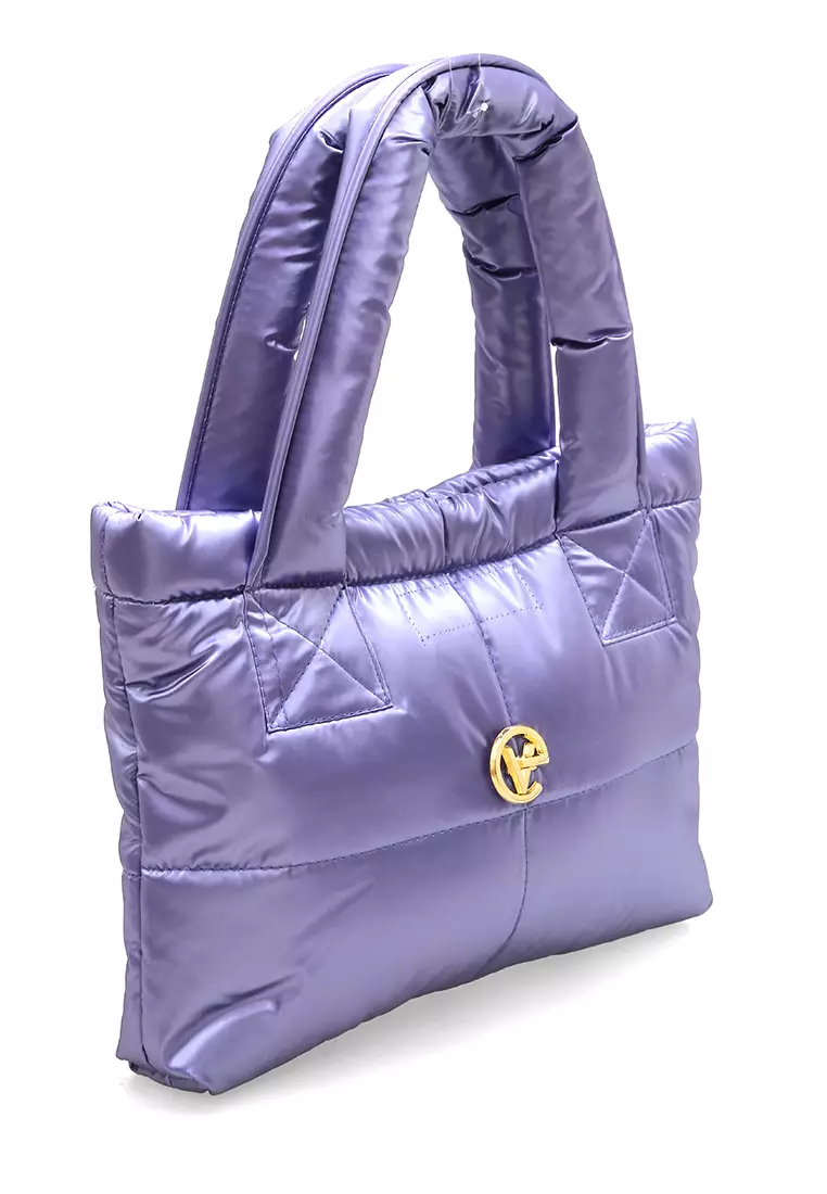 Angelina Pillow Puffy Bag Smooth Texture And High Quality - Butterfly Blush