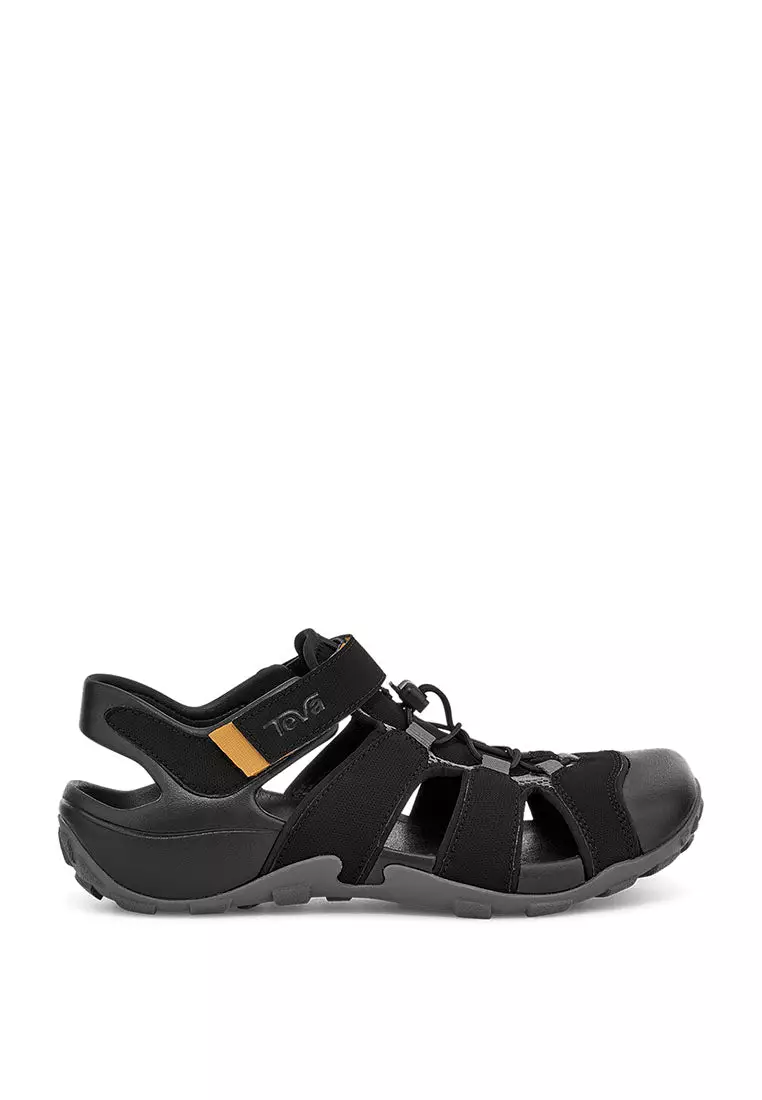 ★送料無料★テバ FLINTWOOD WATER SHOES 1118941-BLK BLACK Teva Men's Flintwood Vegan Hiking Water Shoe - Black