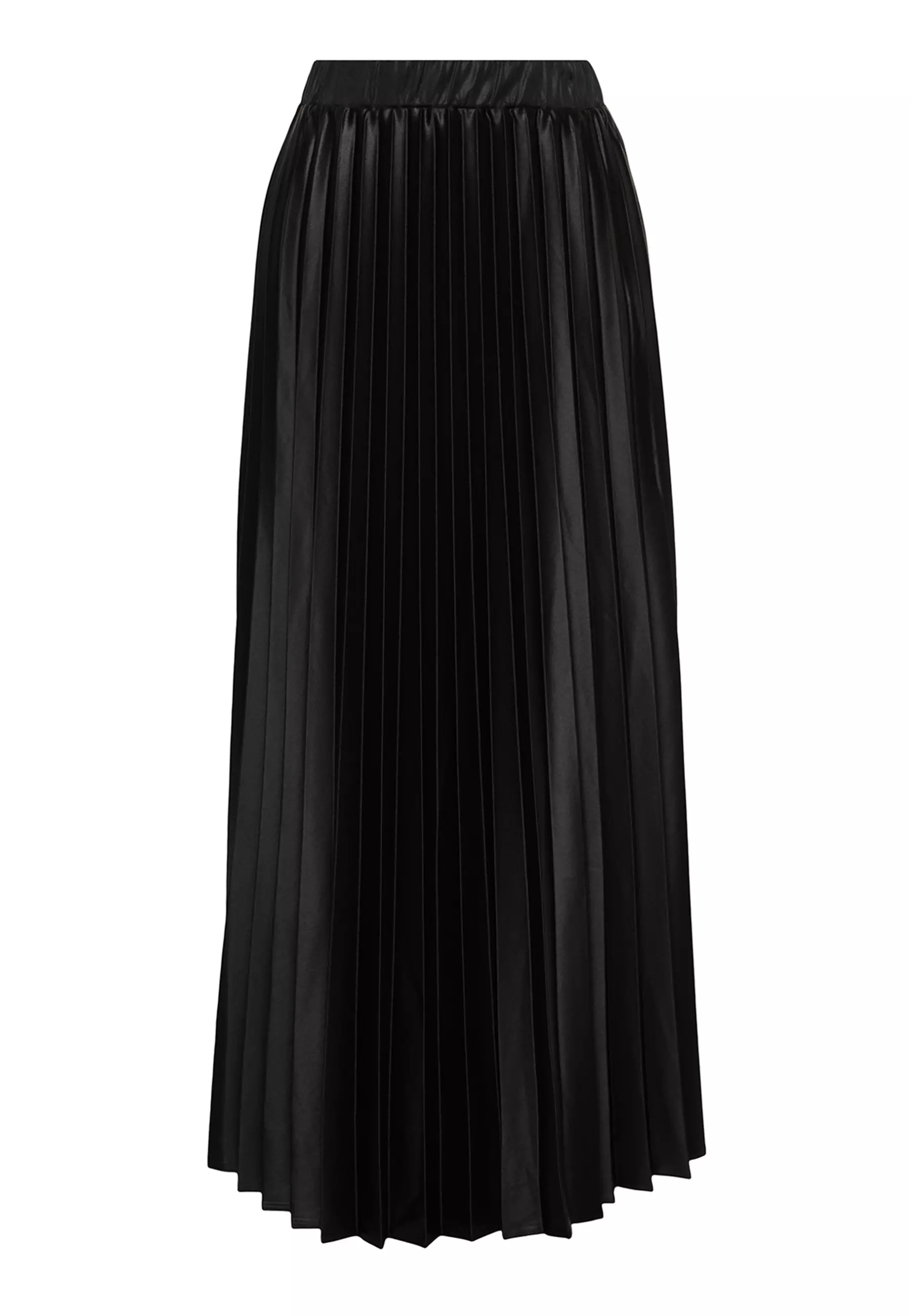 Pleated Maxi Skirt