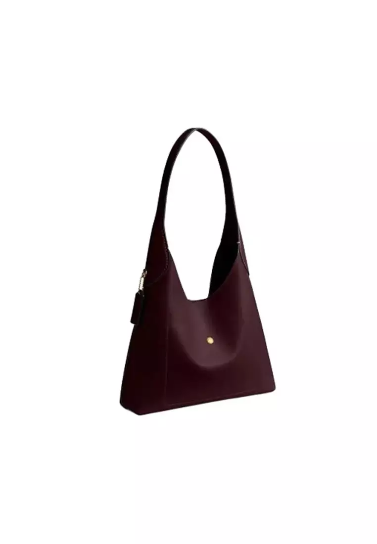 Brooklyn 28 女士單肩包梅洛酒紅色CU068