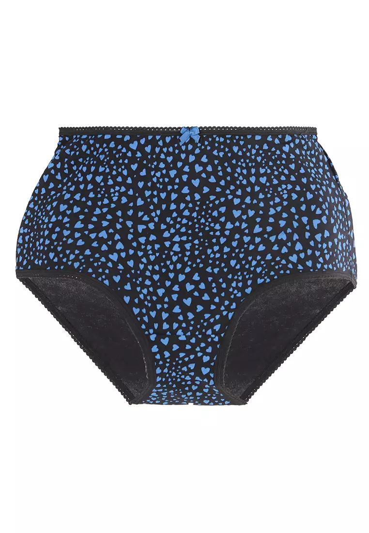 5pk Cotton Lycra Full Briefs