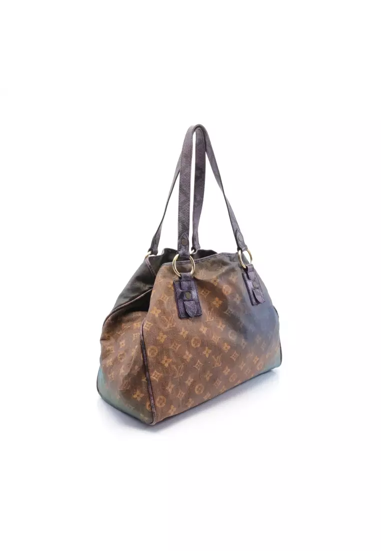 Blue louis vuitton tote bag outlet