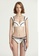 Halo white Colour Block Swimsuit Bikini A9FD5USFD31BCCGS_1