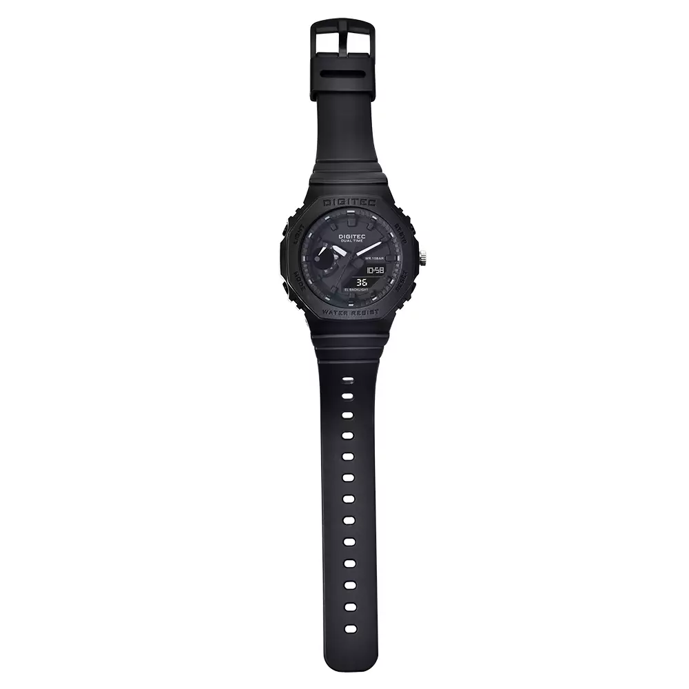 DIGITEC Jam Tangan Analog-Digital Wanita MDA-3119T - BK4B Hitam