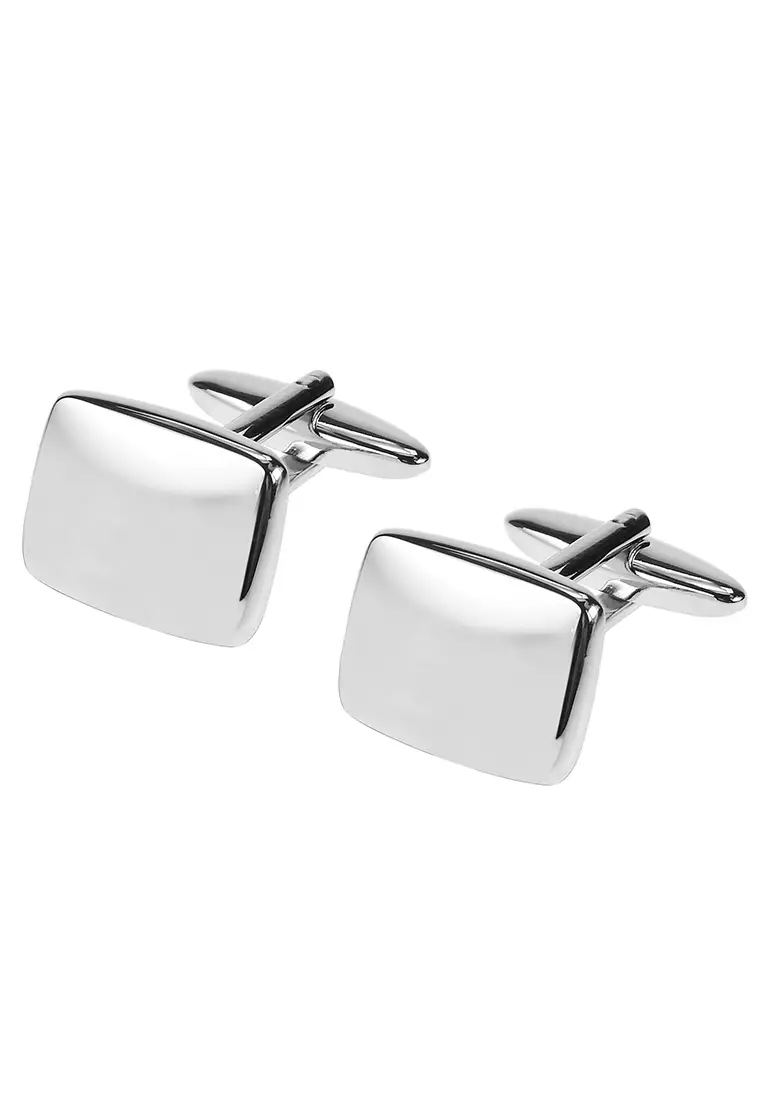 Cheap silver sale cufflinks