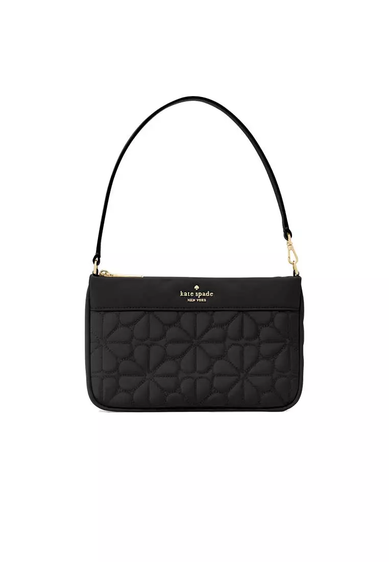 Kate Spade Spade Flower Quilted Fabric Convertible Wristlet
