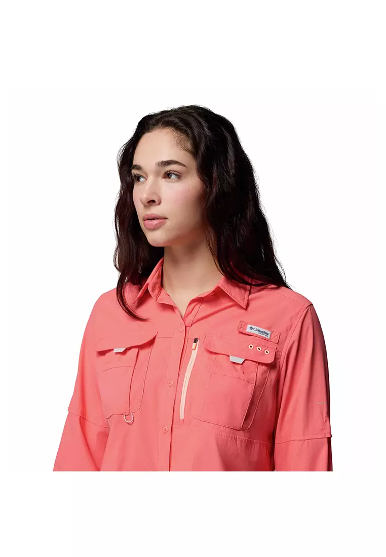 Columbia Women's Bahama™ Elite Long Sleeve Shirt - Melonade