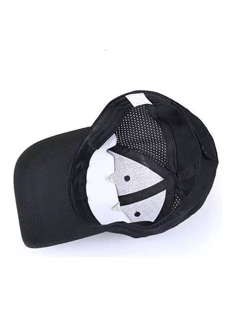 Drsh Topi Mesh Baseball Army Look Punisher Skull Material Polyester ORIGINAL - Black