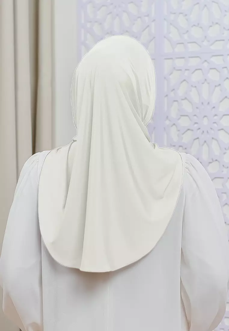 HIJAB INSTAN LUNA - BROKEN WHITE