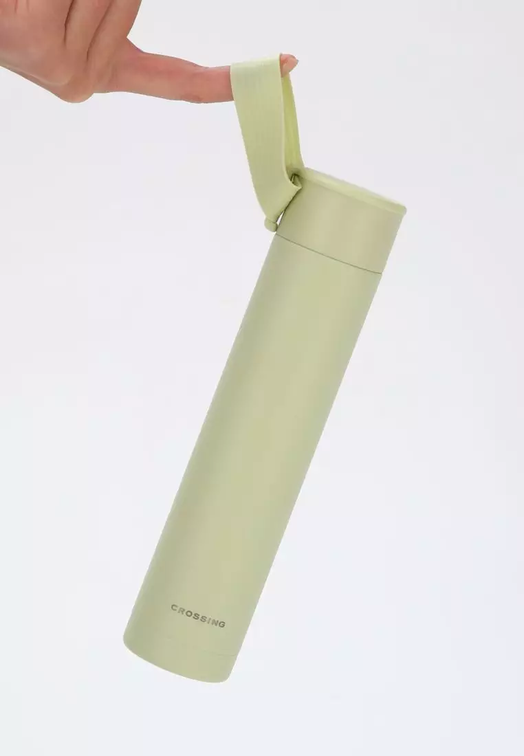 Crossing Compact Slim Insulated S/S Bottle 250ml - Pistachio