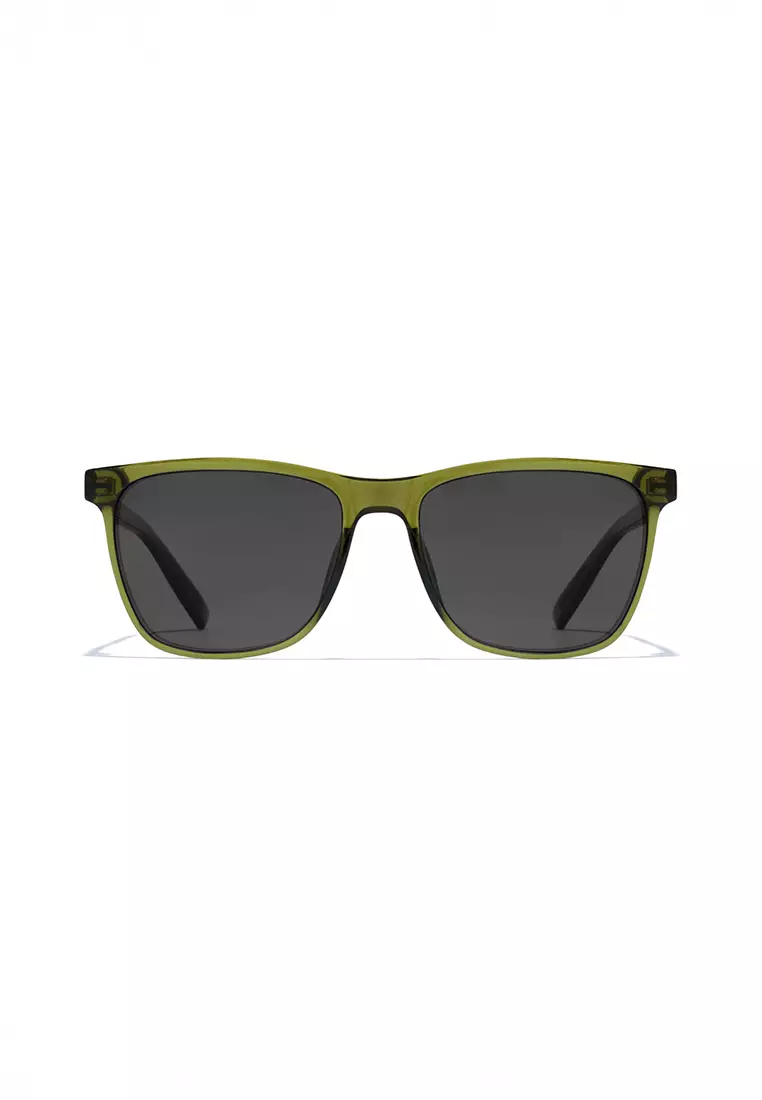 Wave - Polarized Green Dark Sunglasses for Men and Women, Unisex. Official Product Designed in Spain