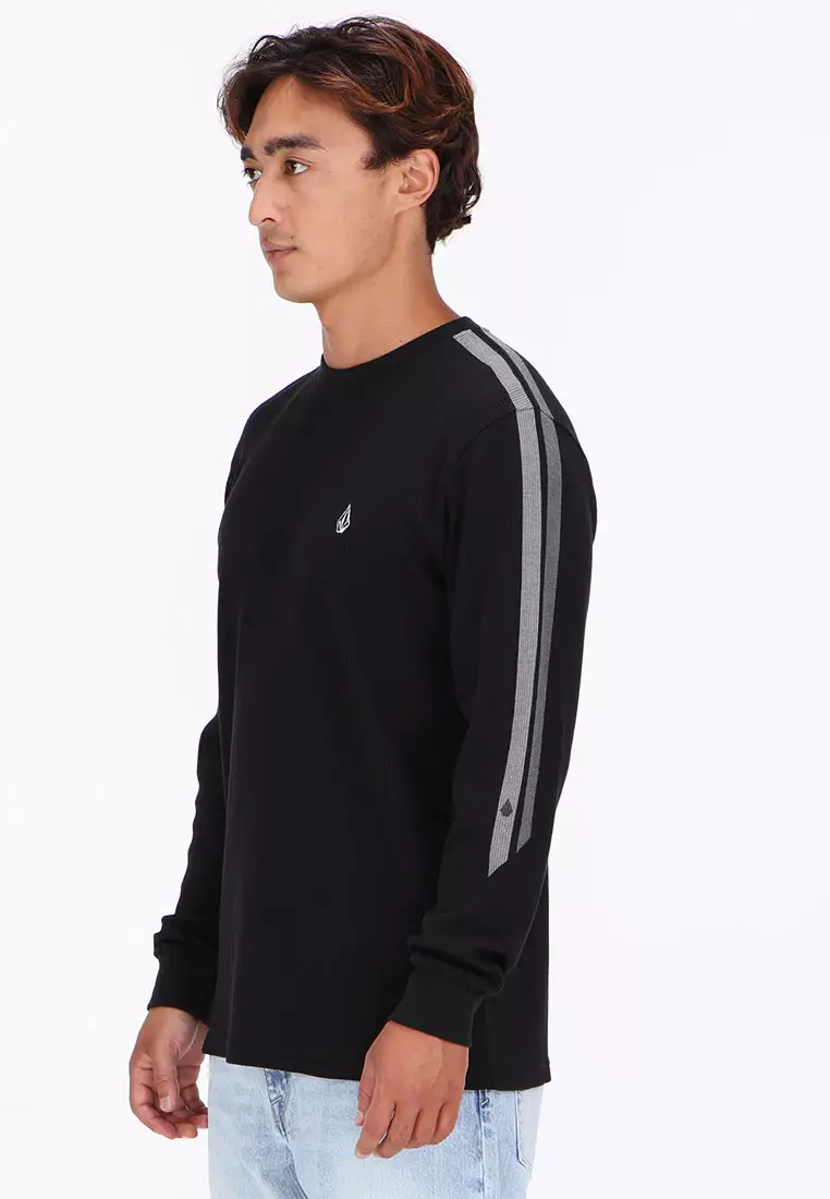 MLS RUSSEL THERMAL LONG SLEEVE TEE BLACK