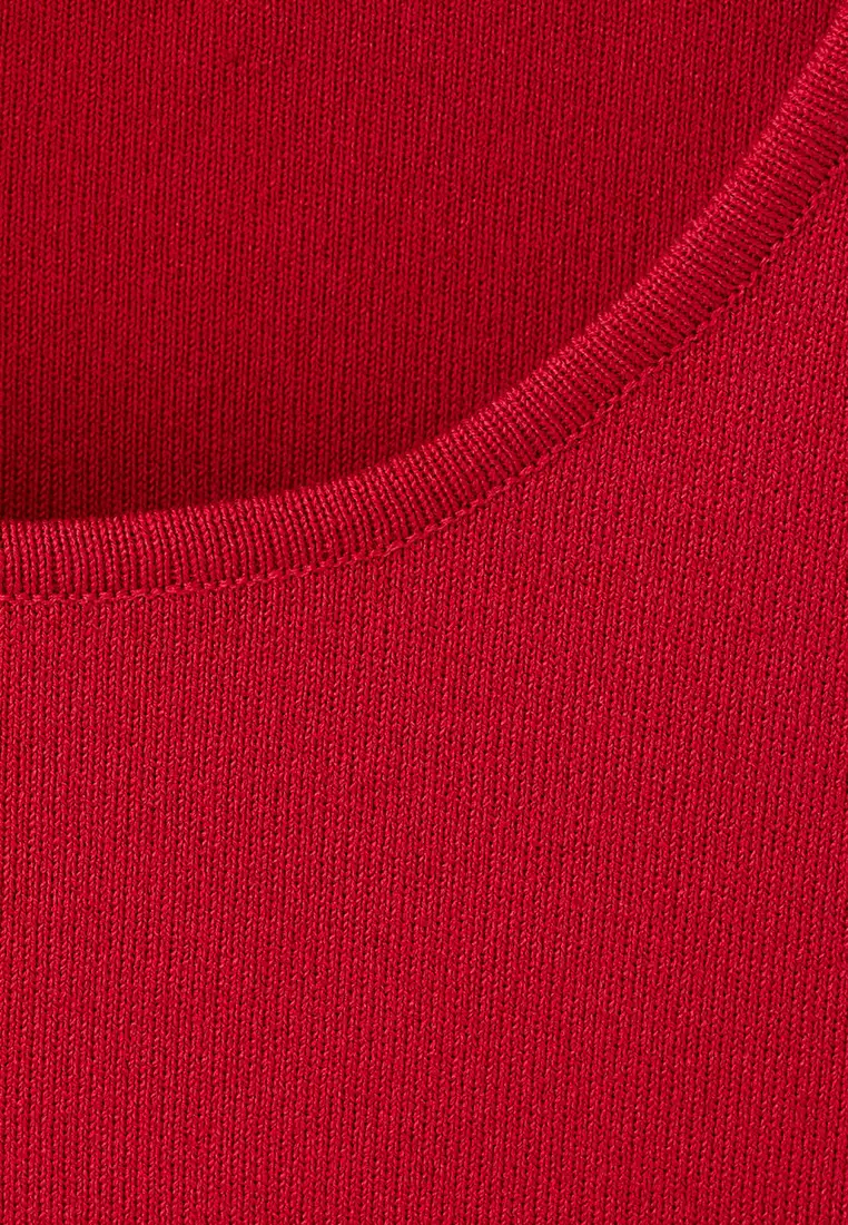 Knitted Top With Side Buttons