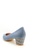PRODUIT PARFAIT blue Suede Pointed Toe Pumps 5E6A7SH598BA15GS_3