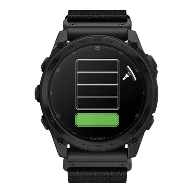 Jam Tangan Pria Garmin Tactix 8 010-03406-14 Smartwatch AMOLED Edition Digital Dial Black Nylon Strap