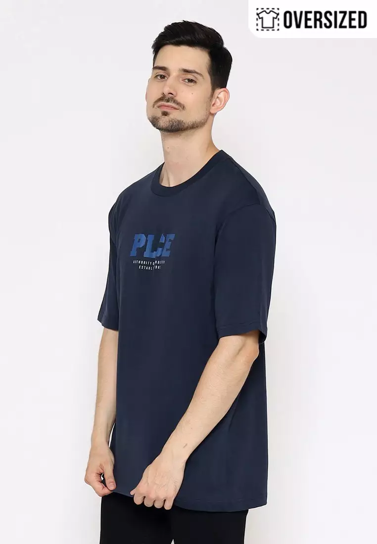 POLICE T-Shirt Cotton Combed Oversized Pria 2079180221