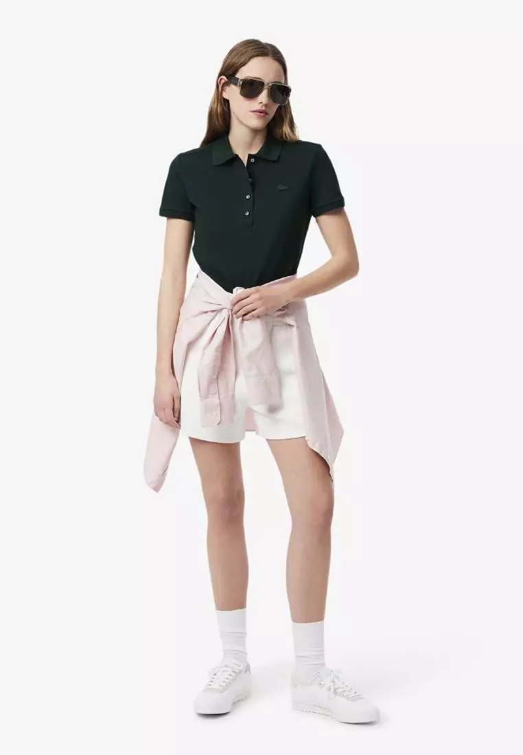 L.12.D Slim Fit Stretch Petit Piqué Polo Shirt