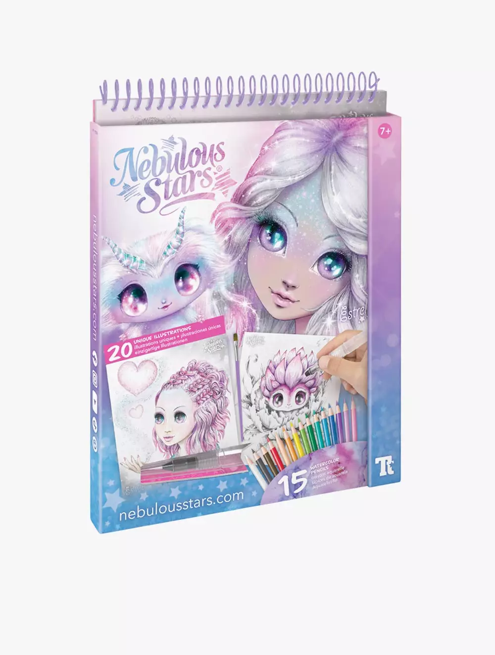 Jual Nebulous Star Nebulous Star WATERCOLORING BOOK SET - NBU11133 ...
