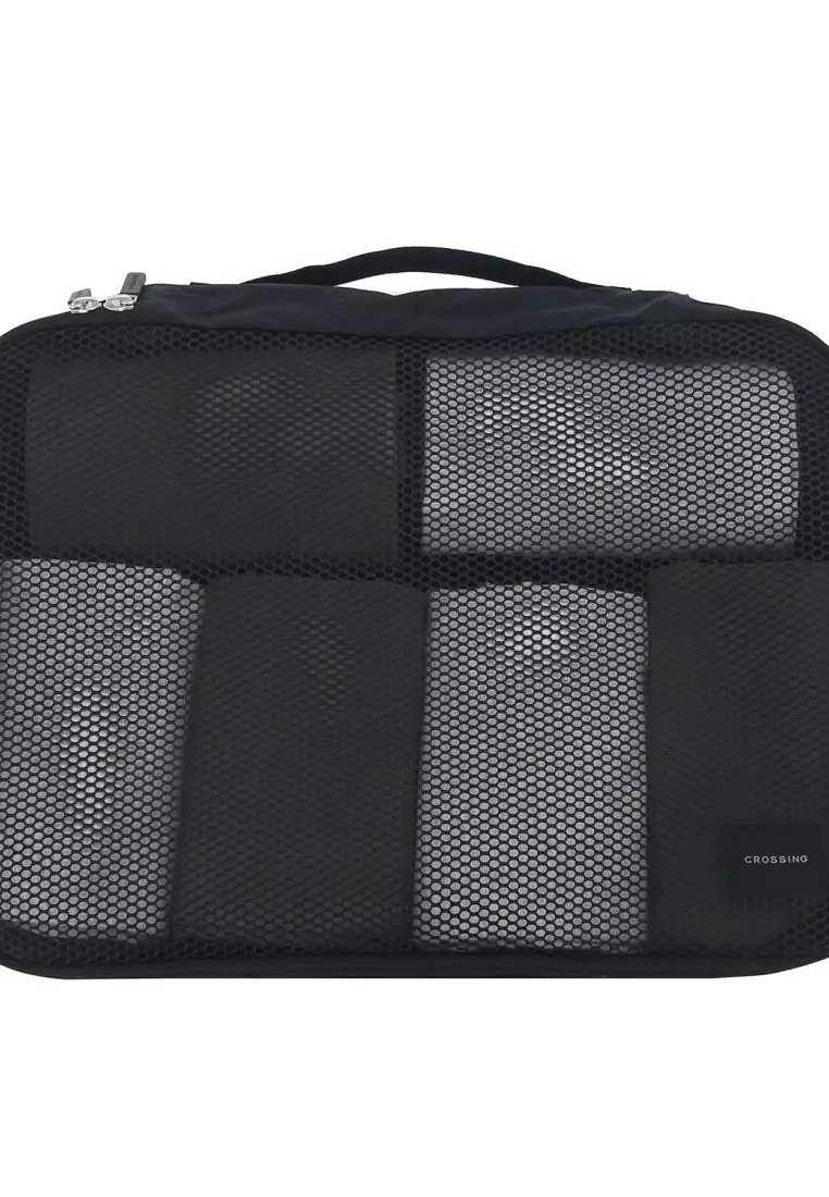 Crossing Waterproof Ripstop Nylon Packing Cube Set (4-Piece Set) - Black
