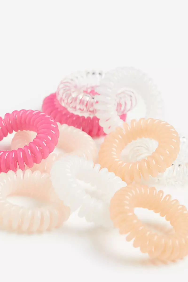 Buy H&M 10pack spiral hair elastics 2023 Online ZALORA Philippines