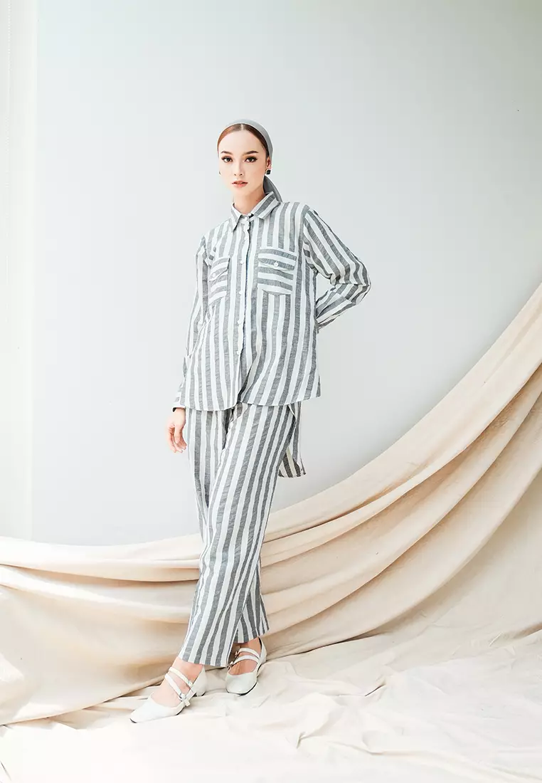 Setelan Atasan Bawahan CIQA SET - BLACK