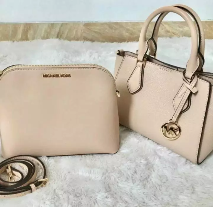 Michael Kors Daria Sm 2 In 1 Satchel Buff