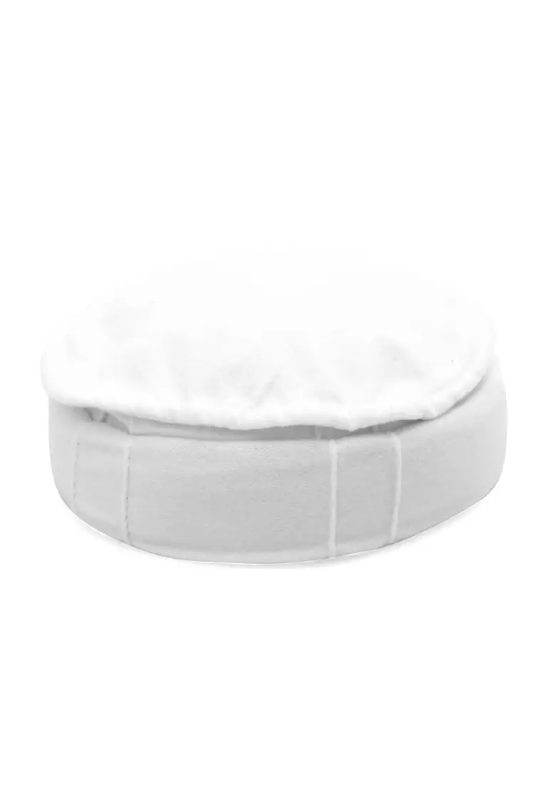Kai Topi Peci Polos Pria Simple Design Material Plece ORIGINAL - White