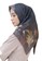 Hijab Wanita Cantik.com blue and brown Segiempat Curcuma Scarf Premium Printing Varian Aeru E5527AAEEBB7A3GS_5