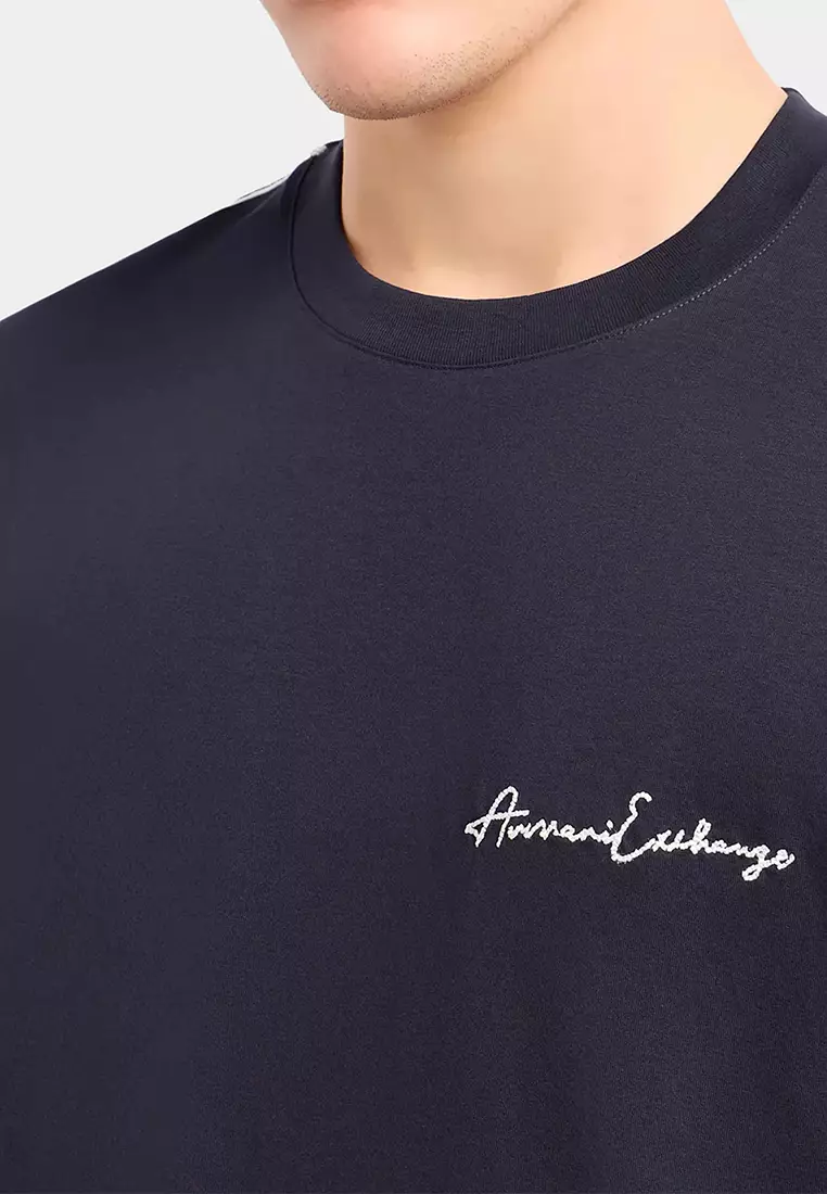Essential Crew Neck Regular Fit T-Shirt Men's T-Shirt Navy