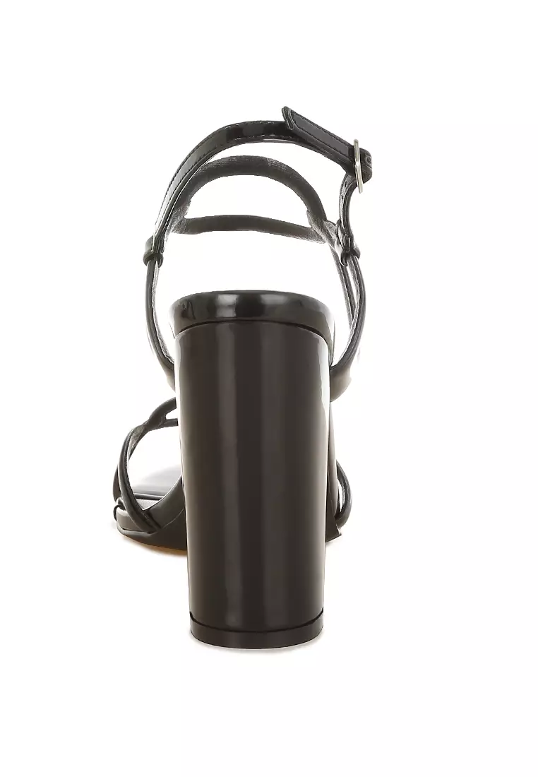 Sandal Rantai Potongan Hitam