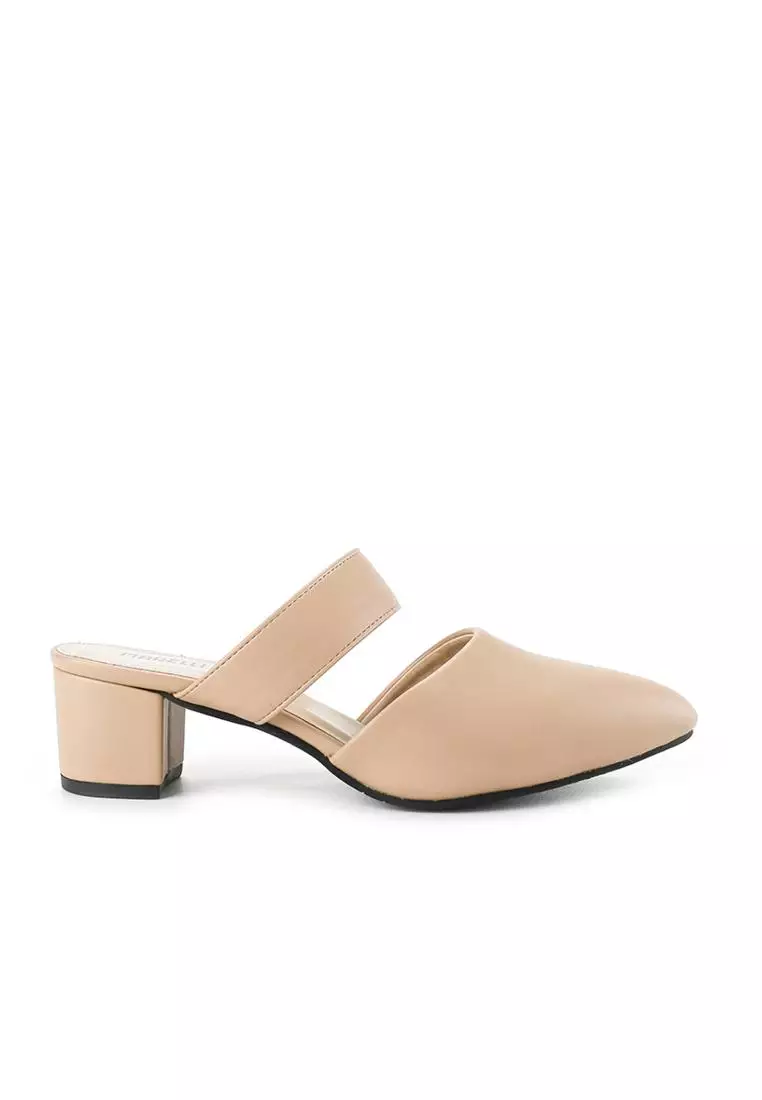 Caroline Sandal  mules Heels Wanita