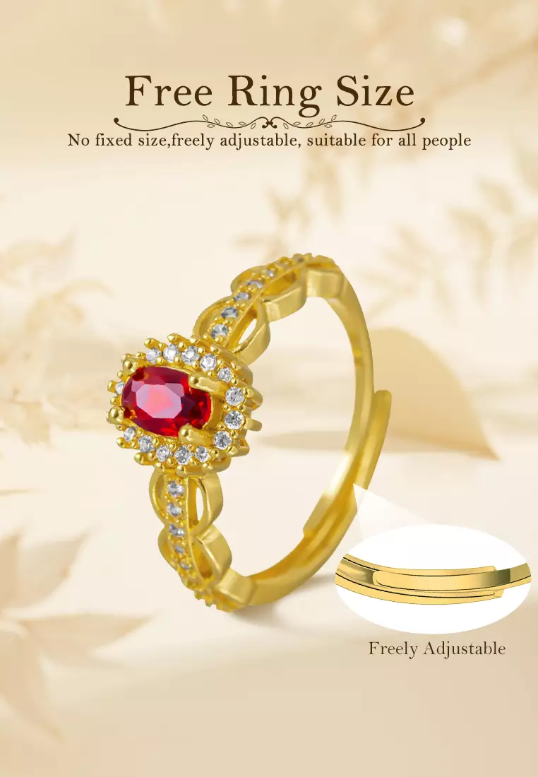 Cincin Wanita Korea Original Berlian Perhiasan Antik Cincin Cewek Rings