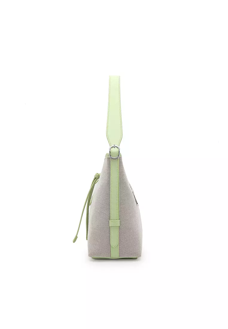 Women's Top Handle Bag / Sling Bag / Crossbody Bag - Green