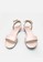 La Vita e Bella pink Ankle Strap Sandal BB48ESHFB42B31GS_6