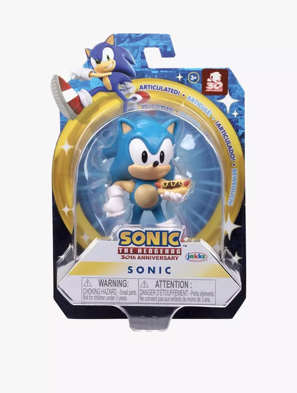 Sonic 2 5In Figures Classic Sonic Hot Dog - SN140889I-RF1