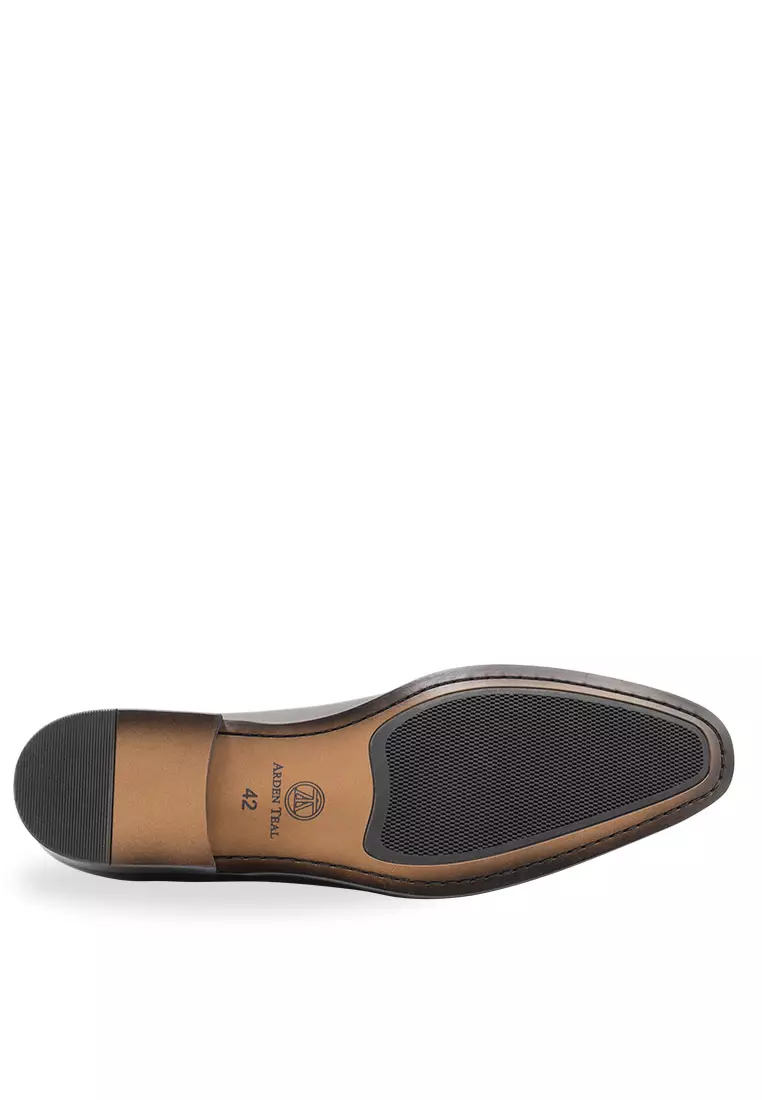 Polvorines Black Wholecut Tassel Loafer