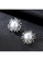Rouse silver S925 Pastoral Style Flower Stud Earrings 00E4FACFFF5570GS_2