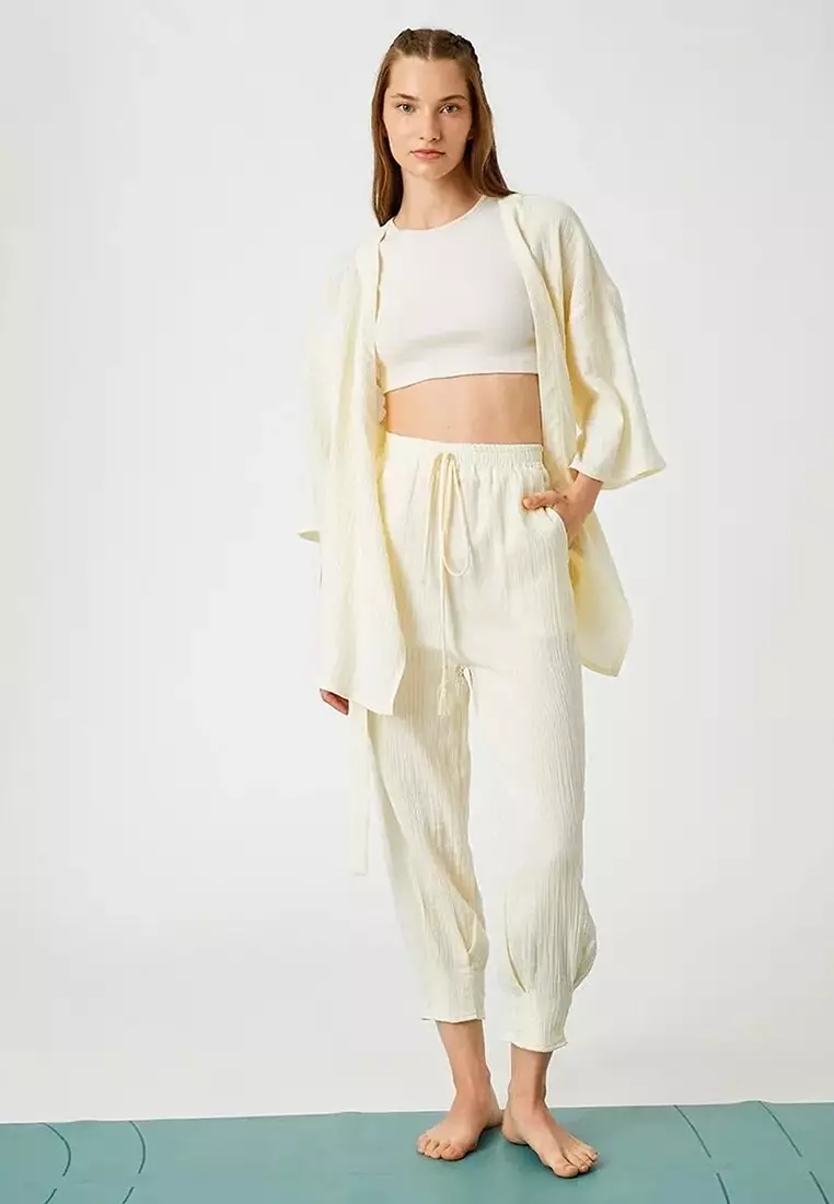 Ankle Crop Jogger Pants