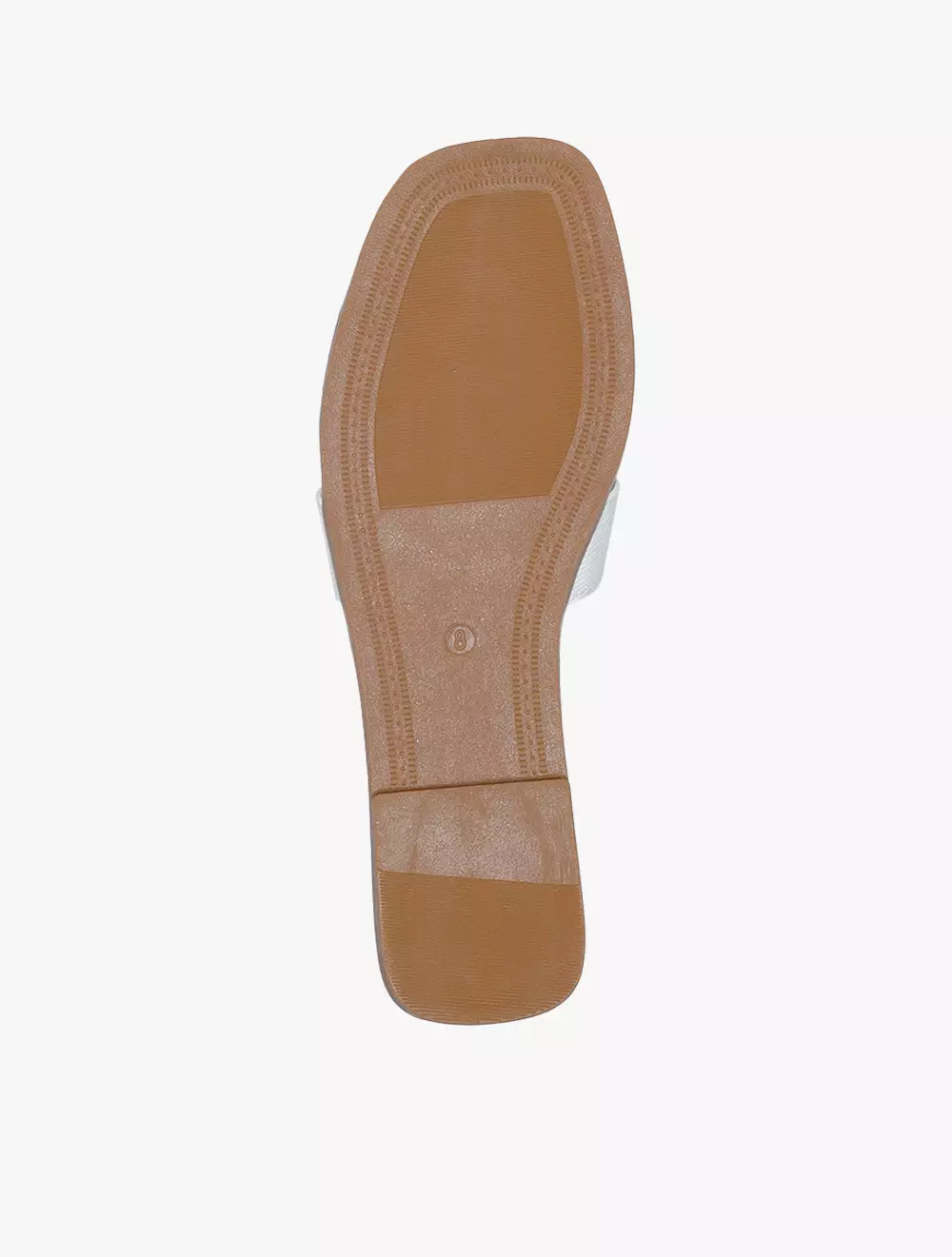 Payless Chrissie Womens Nicka Flat Sandals - White_05