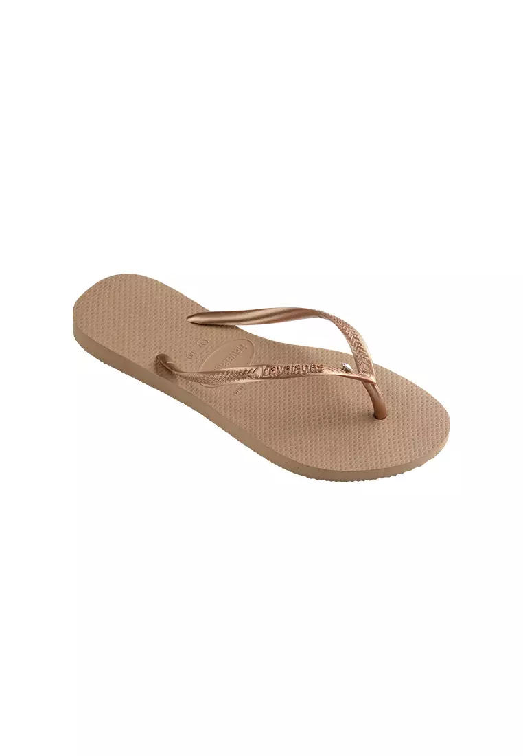 Slim Crystal Sw II Flip Flops