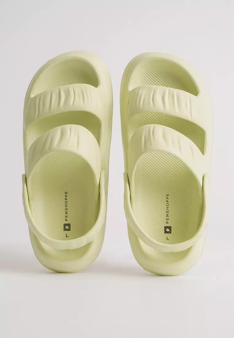 Buy Penshoppe Women s All Rubber Two Band Strap With Closure