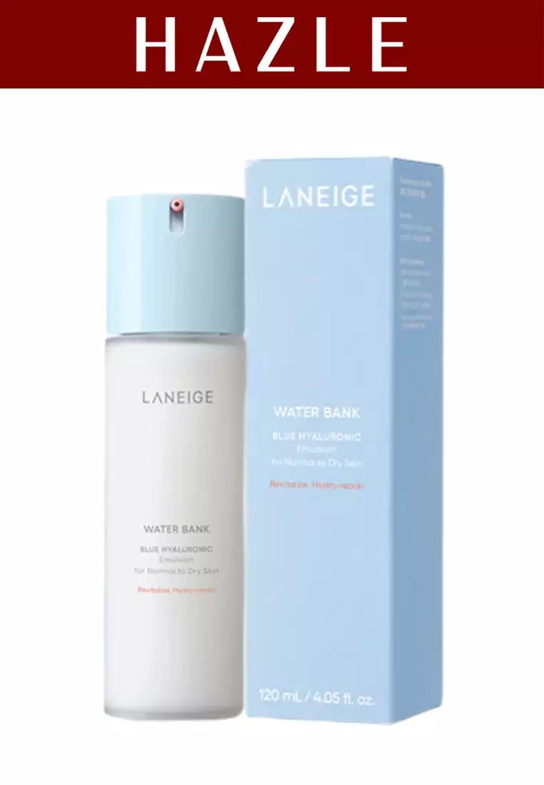 Laneige Water Bank Blue Hyaluronic Emulsion Normal to Dry Skin - 120ml