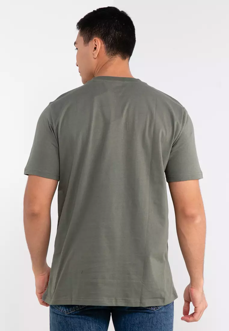 Men's Round Neck Graphic Tee